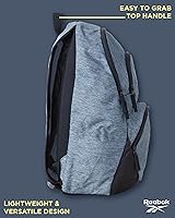 Amazon.com | Reebok Backpack - Lightweight Zipper Closure